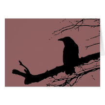 Raven on the Tree Cards
