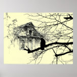 Raven on the Tree, House in Ruins Posters