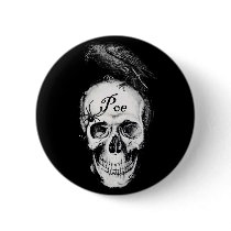 Raven Poe Button