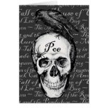 Raven Poe Greeting Card