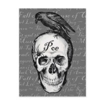 Raven Poe Postcard