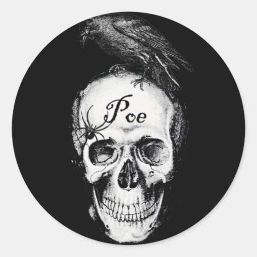 Raven Poe Sticker