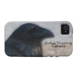 Raven Portrait; Yukon Territory Souvenir iPhone 4 Cases