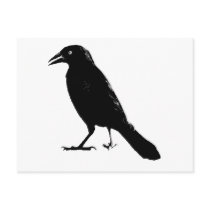 Raven Postcard