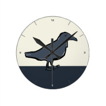 raven round clock