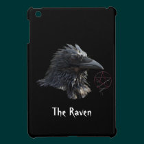 Raven Wiccan Pentacle Gothic Design ipad mini cases