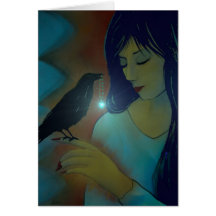 Ravens Disciple Greeting Cards