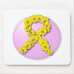 Raven's Floral Tribute Mousepad 