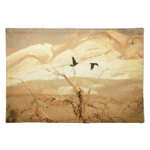 Ravens in Death Valley Placemats