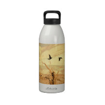 Ravens in Death Valley Reusable Water Bottles