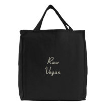 Raw Vegan Eco Friendly Bag