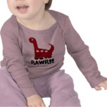 Rawr Dino Red t-shirts