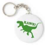 RAWR is how Dinosaurs say I love you keychains