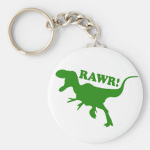 RAWR is how Dinosaurs say I love you Keychains