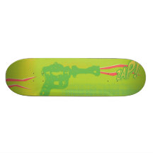 Ray Guns Skate Deck #2