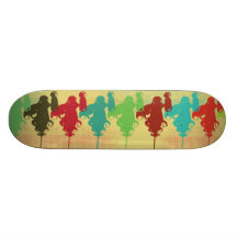 Ray Guns Skate Deck #3