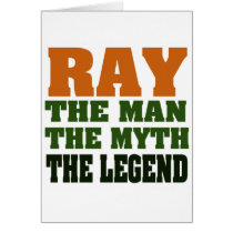 RAY - the Man, the Myth, the Legend