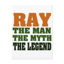 RAY - the Man, the Myth, the Legend