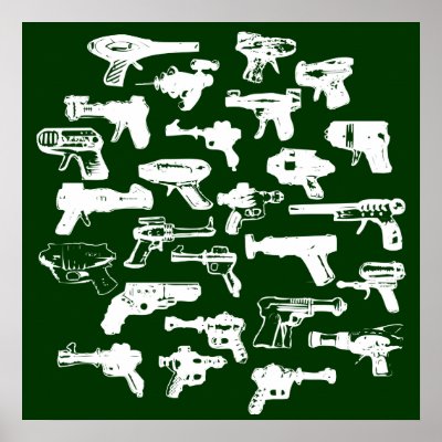 Rayguns Posters by randum