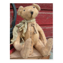 Raymond Teddy Bear Post Cards