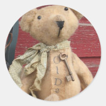 Raymond Teddy Bear Sticker