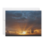 Rays of the Sun at Dawn invitations