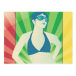 rays of vector postcards