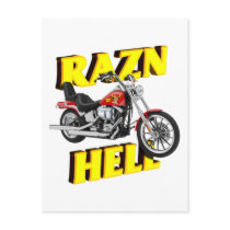 Raz'n Hell Post Cards