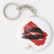 Razor Blade Kisses vampire keychain