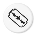 Razor blade magnets