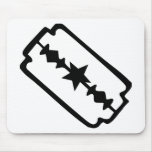 Razor blade mousepads