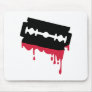 Razor blade mousepad