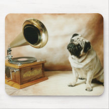 RCA Pug Mousepad
