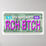 RCH BTCH Poster-Art posters