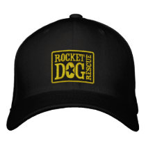 RDR Logo (blk/gold) Embroidered Hats