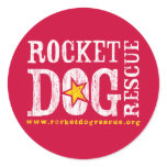 RDR Logo (wht/goldenrod) stickers