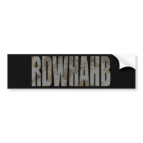 RDWHAHB BUMPER STICKER