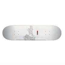 re:active paper triangles skateboard deck