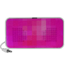 Re-Created Colored Squares Laptop Speaker