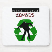 Re-Cycle Zombies Mousemats