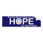 Re-Elect Barack Obama bumper stickers