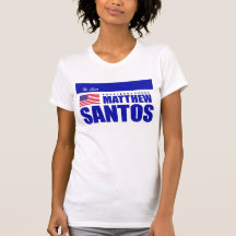 Re-elect Matt Santos t-shirt
