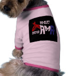 Re-Elect Obama 2012 Dog Shirt