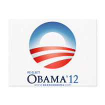 Re-Elect Obama 2012 Post Cards