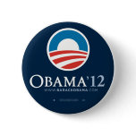Re-Elect President Barack Obama 2012 buttons