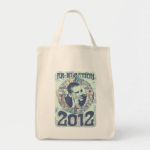 Re-Elect President Obama Election 2012 Gear Canvas Bag
