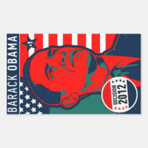 Re-election Sticker- Obama 2012