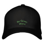 Re-Green World embroidered hats