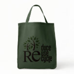 Re Grocery Tote Bag