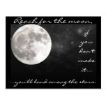 Reach for the moon..... post cards